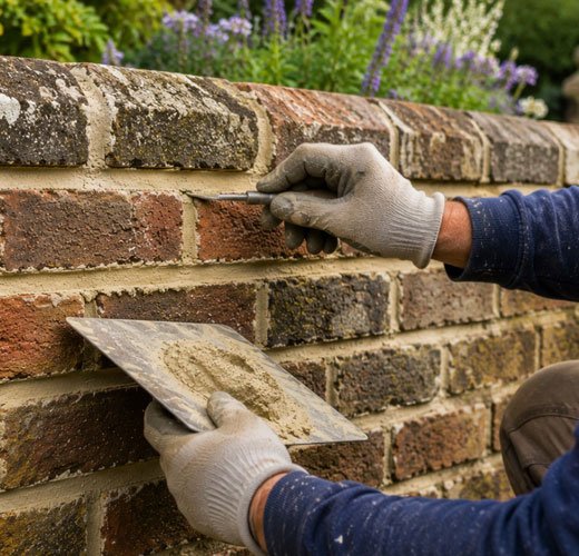 Garden Wall Repointing
